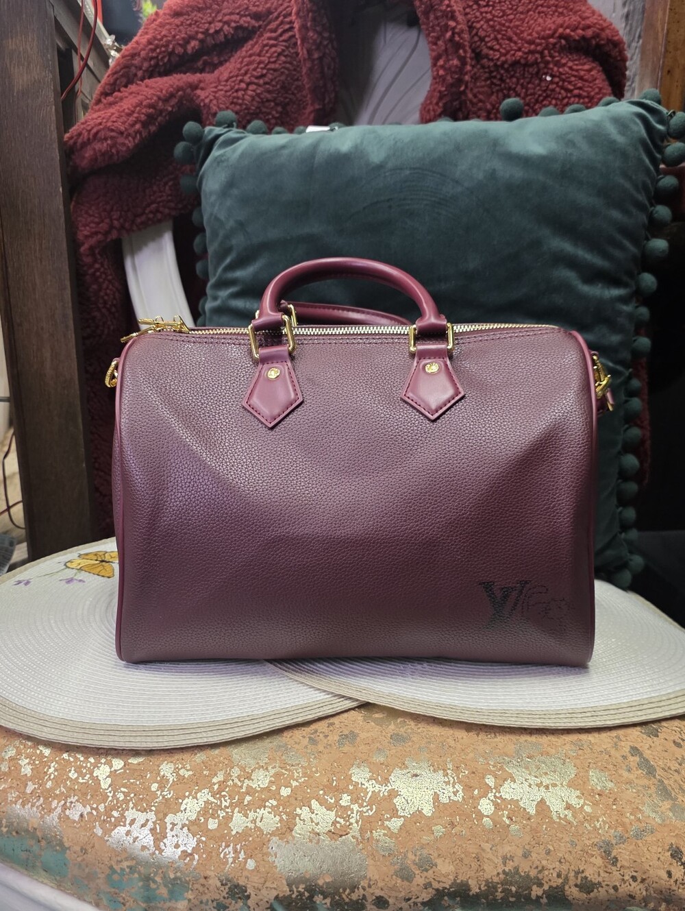 Speedy Soft 30  With Cat Bag Charm And Lock And Key. - Picture 8 of 16